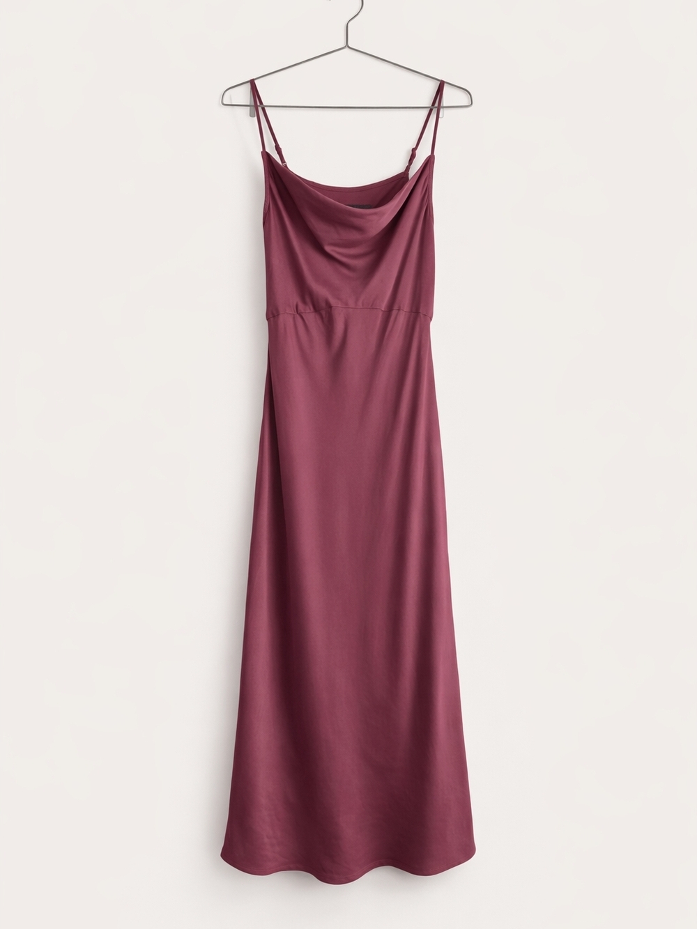 Anthropologie Cowl-Neck Slip Dress